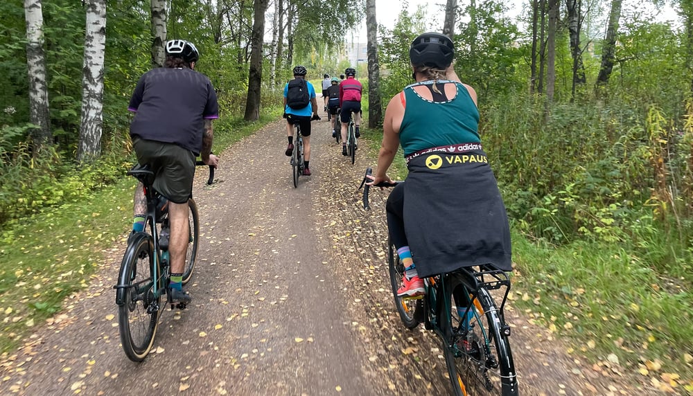 työsuhdepyöräilijä polkee viisinkertaisesti